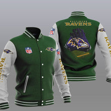 Load image into Gallery viewer, Baltimore Ravens Casual 3D Letterman Jacket