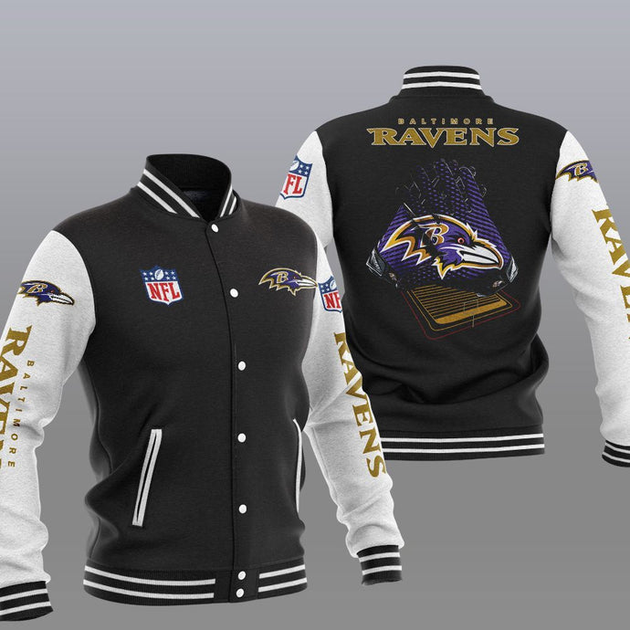 Baltimore Ravens Casual 3D Letterman Jacket