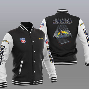 Los Angeles Chargers Casual 3D Letterman Jacket