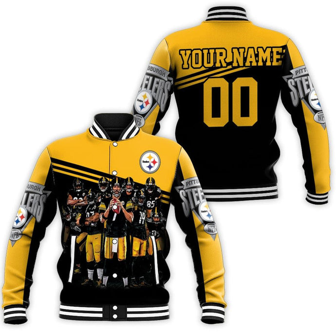 Pittsburgh Steelers Great Players Letterman Jacket