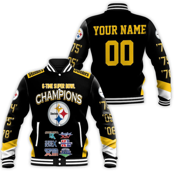 Pittsburgh Steelers Champion Letterman Jacket