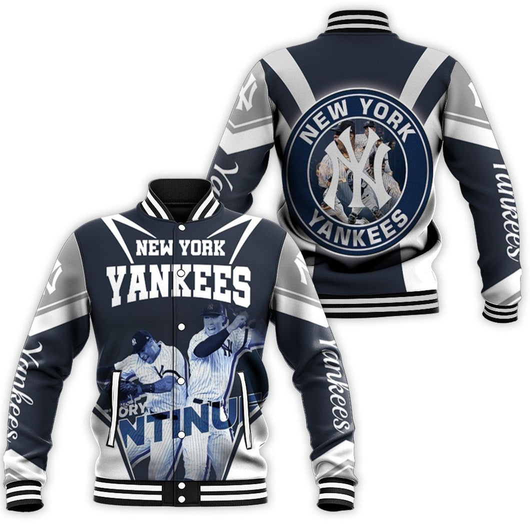 New York Yankees The Story Continues Letterman Jacket