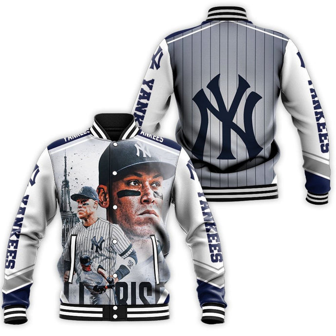 New York Yankees Aaron Judge All Rise Letterman Jacket