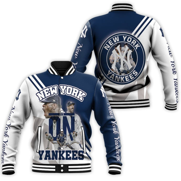 New York Yankees Luis Severino Mariano Rivera Letterman Jacket