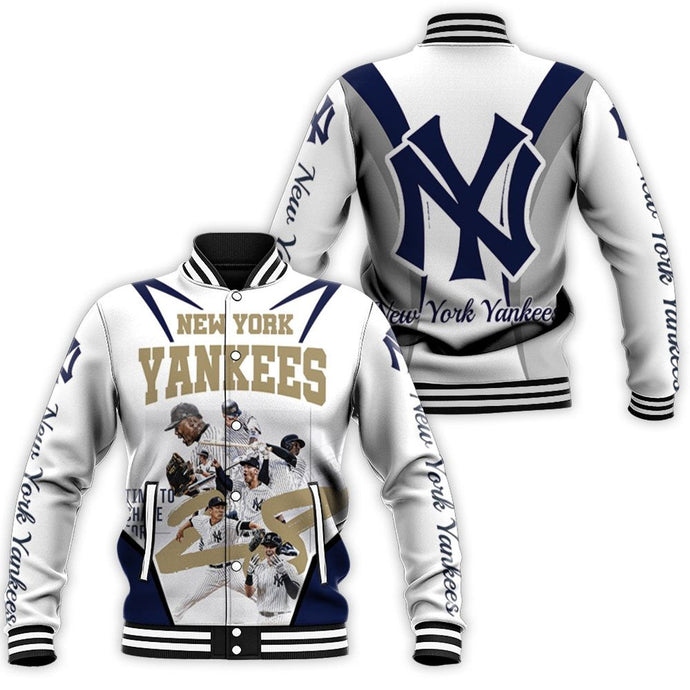 New York Yankees Chase For 28 Letterman Jacket