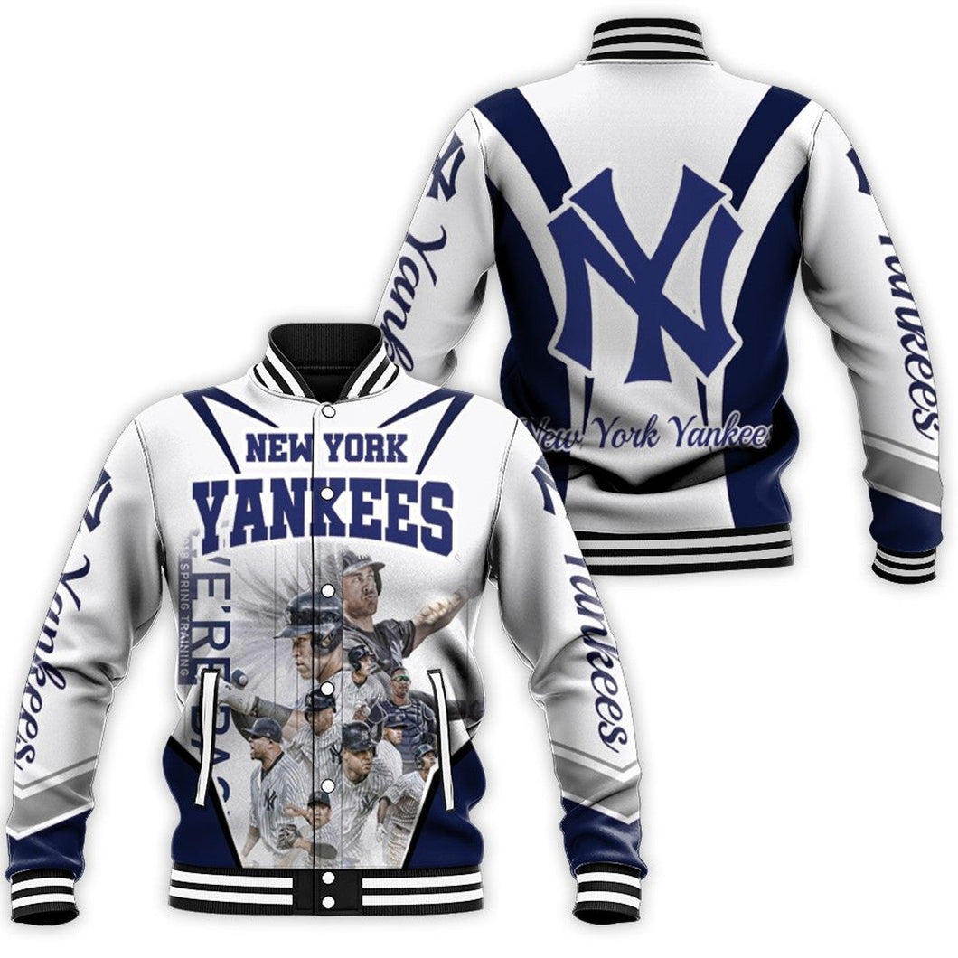 New York Yankees We Are Back Letterman Jacket