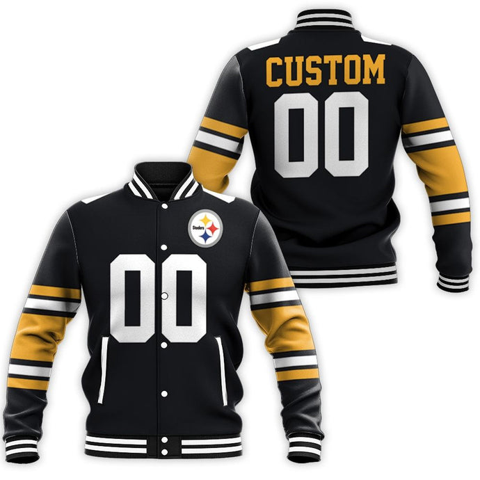 Pittsburgh Steelers Casual Letterman Jacket