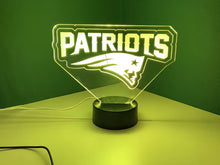 Load image into Gallery viewer, New England Patriots 3D LED Lamp 3
