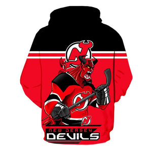 New Jersey Devils 3D Hoodie