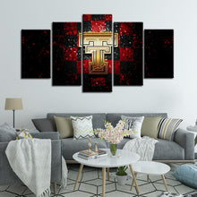 Load image into Gallery viewer, Texas Tech Red Raiders Football Aluminate Canvas