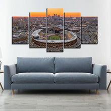 Load image into Gallery viewer, Michigan Wolverines Football Stadium Canvas 1