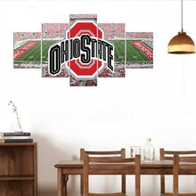 Load image into Gallery viewer, Ohio State Buckeyes Stadium Canvas 9