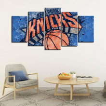 Load image into Gallery viewer, New York Knicks Techy Look Canvas