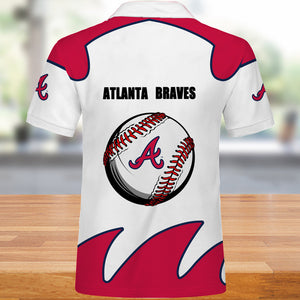 Atlanta Braves Casual Polo Shirt