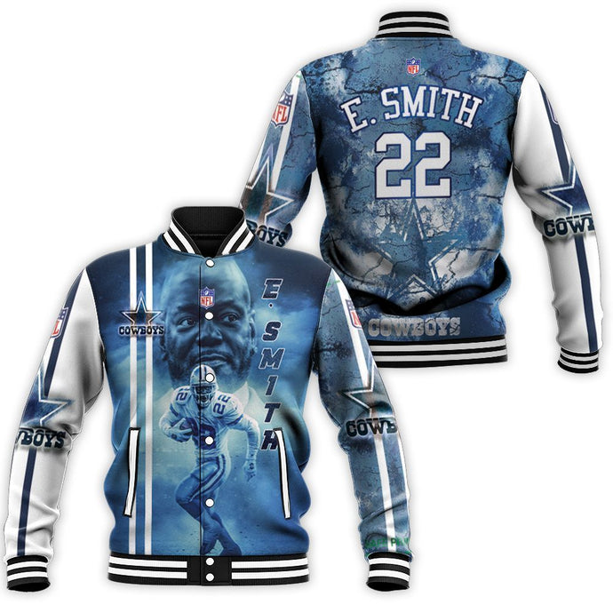 Dallas Cowboys Emmitt Smith Letterman Jacket