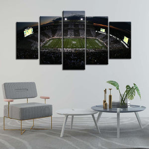 Michigan State Spartans Football Stadium Canvas 4