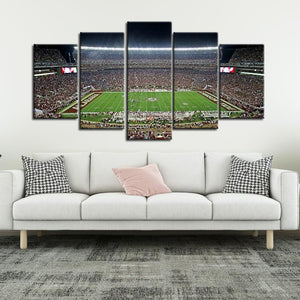 Alabama Crimson Tide Football Stadium Canvas 4