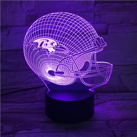 Baltimore Ravens 3D Illusion LED Lamp