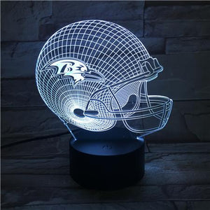 Baltimore Ravens 3D Illusion LED Lamp