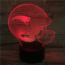 Load image into Gallery viewer, New England Patriots 3D Illusion LED Lamp