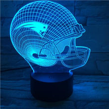 Load image into Gallery viewer, New England Patriots 3D Illusion LED Lamp