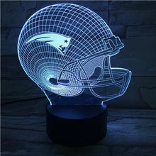 Load image into Gallery viewer, New England Patriots 3D Illusion LED Lamp