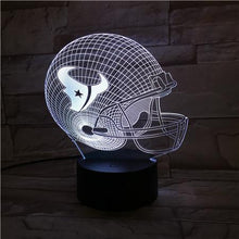 Load image into Gallery viewer, Houston Texans 3D Illusion LED Lamp
