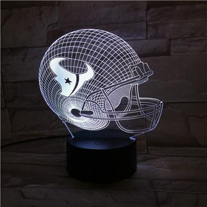 Houston Texans 3D Illusion LED Lamp