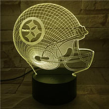 Load image into Gallery viewer, Pittsburgh Steelers 3D Illusion LED Lamp