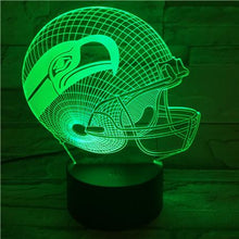 Load image into Gallery viewer, Seattle Seahawks 3D Illusion LED Lamp