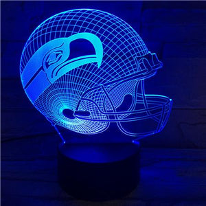 Seattle Seahawks 3D Illusion LED Lamp