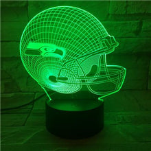 Load image into Gallery viewer, Seattle Seahawks 3D Illusion LED Lamp 2