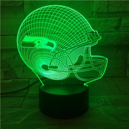 Seattle Seahawks 3D Illusion LED Lamp 2