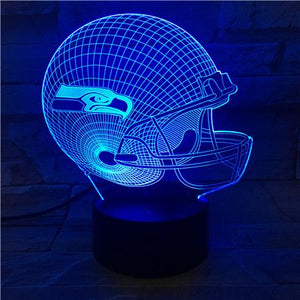 Seattle Seahawks 3D Illusion LED Lamp 2