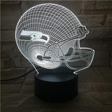 Load image into Gallery viewer, Seattle Seahawks 3D Illusion LED Lamp 2