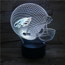 Load image into Gallery viewer, Philadelphia Eagles 3D Illusion LED Lamp