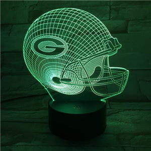Green Bay Packers 3D Illusion LED Lamp