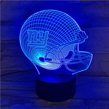 Load image into Gallery viewer, New York Giants 3D Illusion LED Lamp