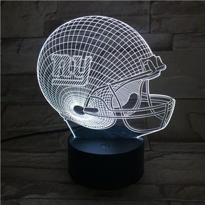 New York Giants 3D Illusion LED Lamp