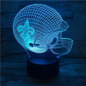 New Orleans Saints 3D Illusion LED Lamp