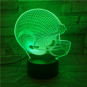 Los Angeles Chargers 3D Illusion LED Lamp