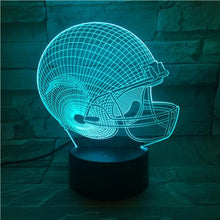 Load image into Gallery viewer, Los Angeles Chargers 3D Illusion LED Lamp