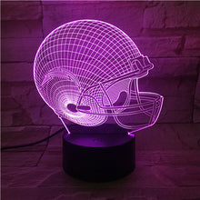 Load image into Gallery viewer, Los Angeles Chargers 3D Illusion LED Lamp