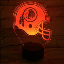 Load image into Gallery viewer, Washington Football Team 3D Illusion LED Lamp 2
