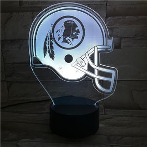 Washington Football Team 3D Illusion LED Lamp 2