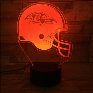 Baltimore Ravens 3D Illusion LED Lamp 2