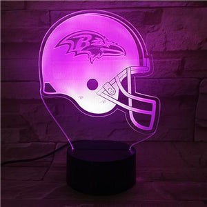 Baltimore Ravens 3D Illusion LED Lamp 2