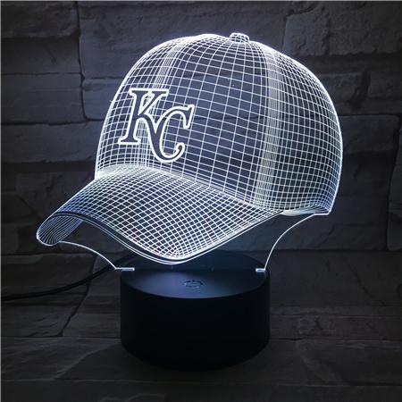 Kansas City Royals 3D Illusion LED Lamp