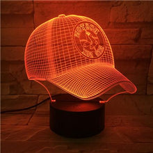 Load image into Gallery viewer, Boston Red Sox 3D Illusion LED Lamp