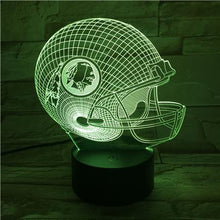 Load image into Gallery viewer, Washington Football Team 3D Illusion LED Lamp